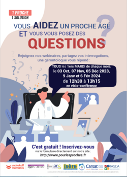 Vous aidez un proche âgé, et vous vous posez des questions?