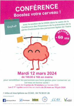 Conférence "booster votre cerveau"